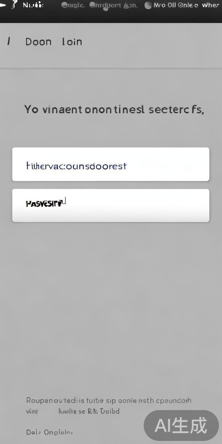 在登录界面，准确输入您的账号和密码。对部分用户来说